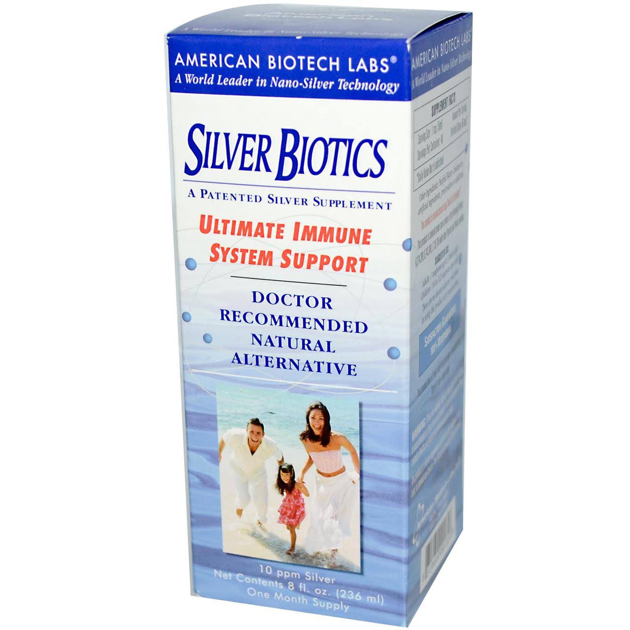 American Biotech Labs Silver Biotics Supplement - 8oz