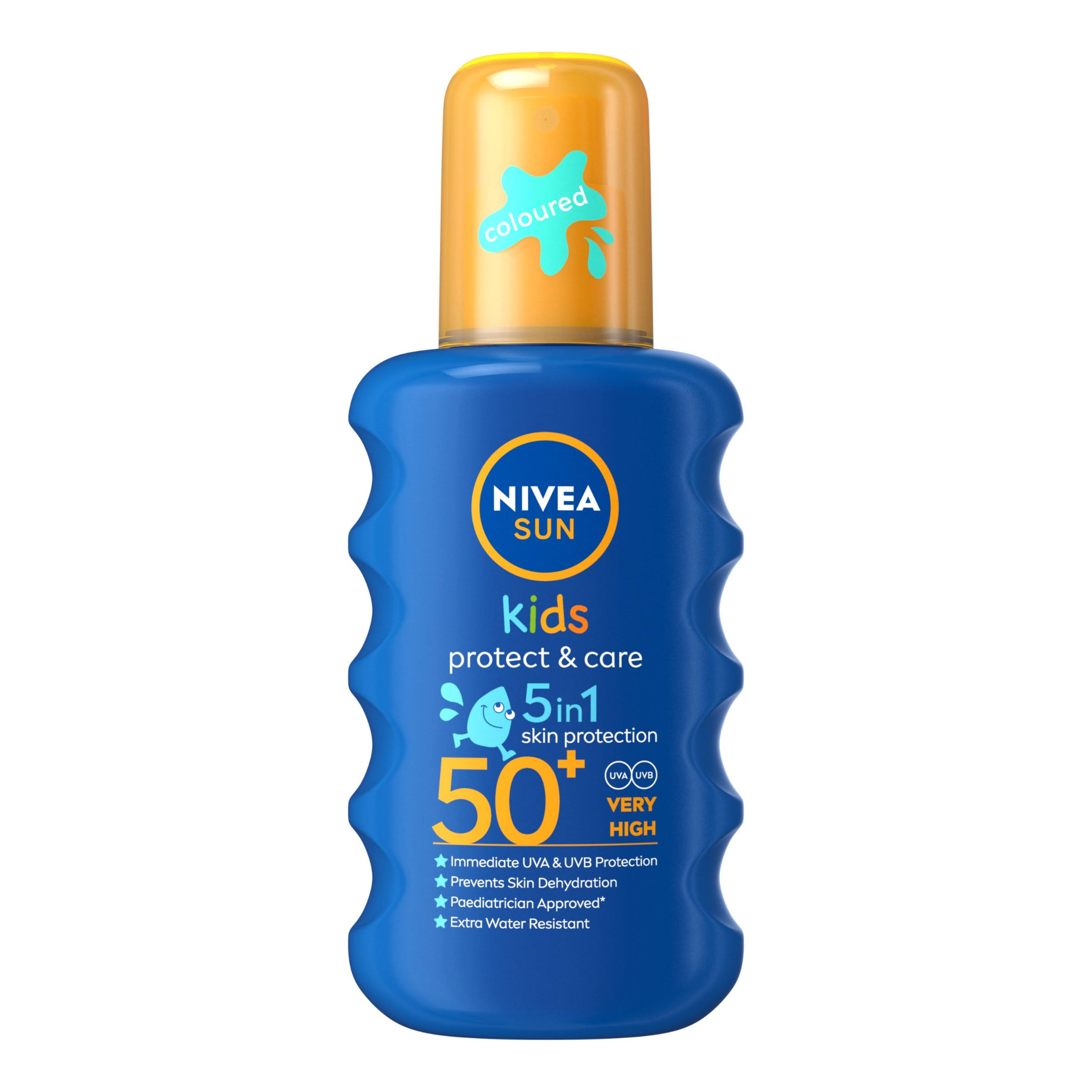 NIVEA SUN Kids Moisturising Sun Spray - SPF 50+, Very High, 200ml