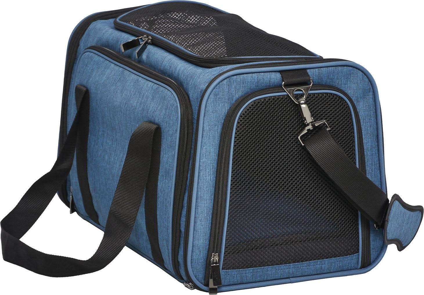 Midwest Duffy Dog & Cat Carrier, Blue , Large