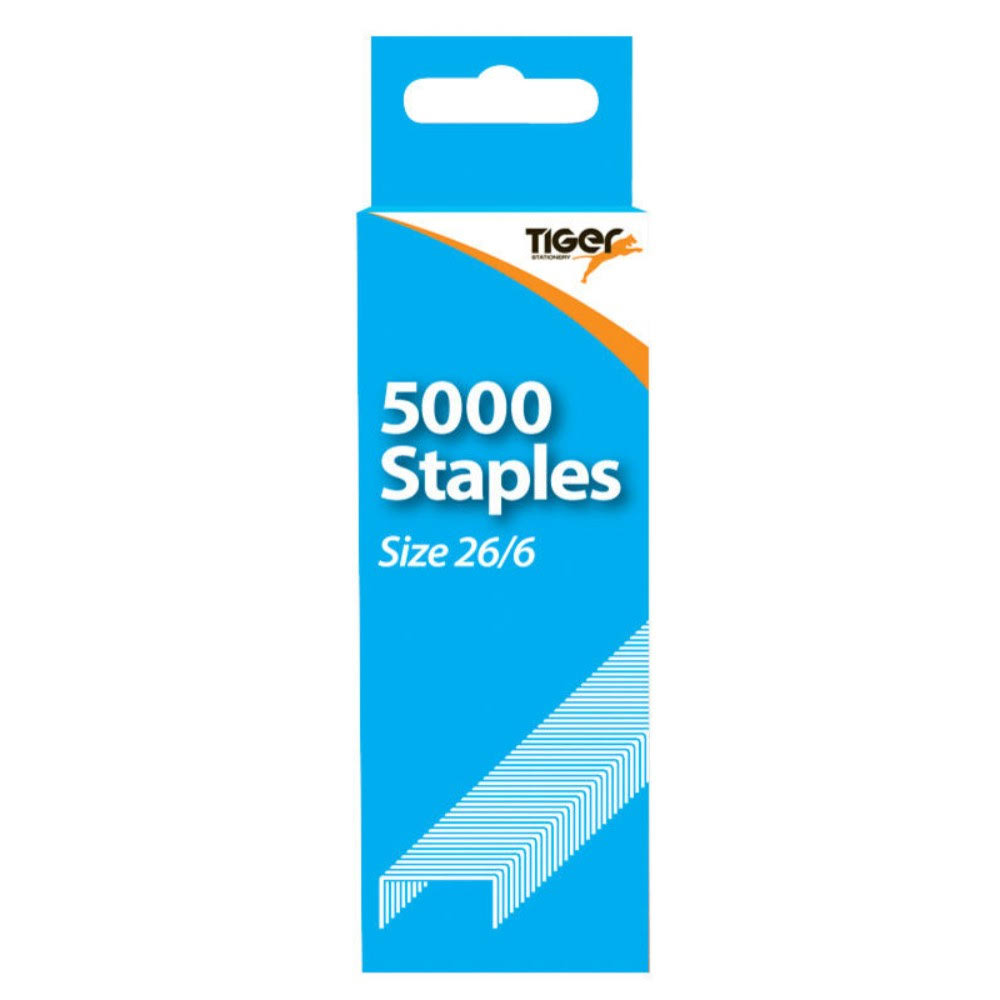 Tiger Staples - 26/8, 5000 Staples