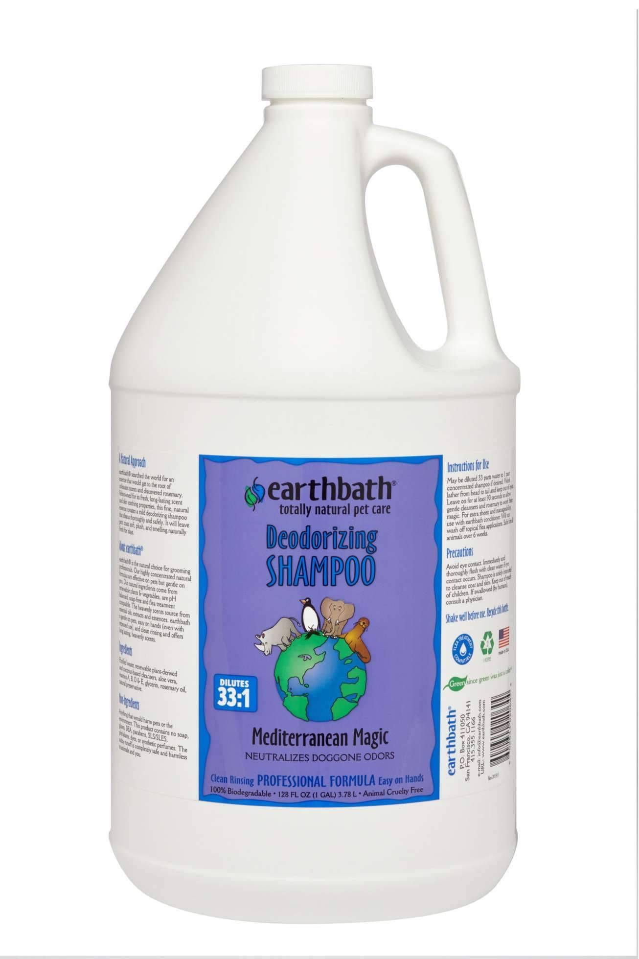 Earthbath All Natural Mediterranean Magic Pet Shampoo - Rosemary Scented