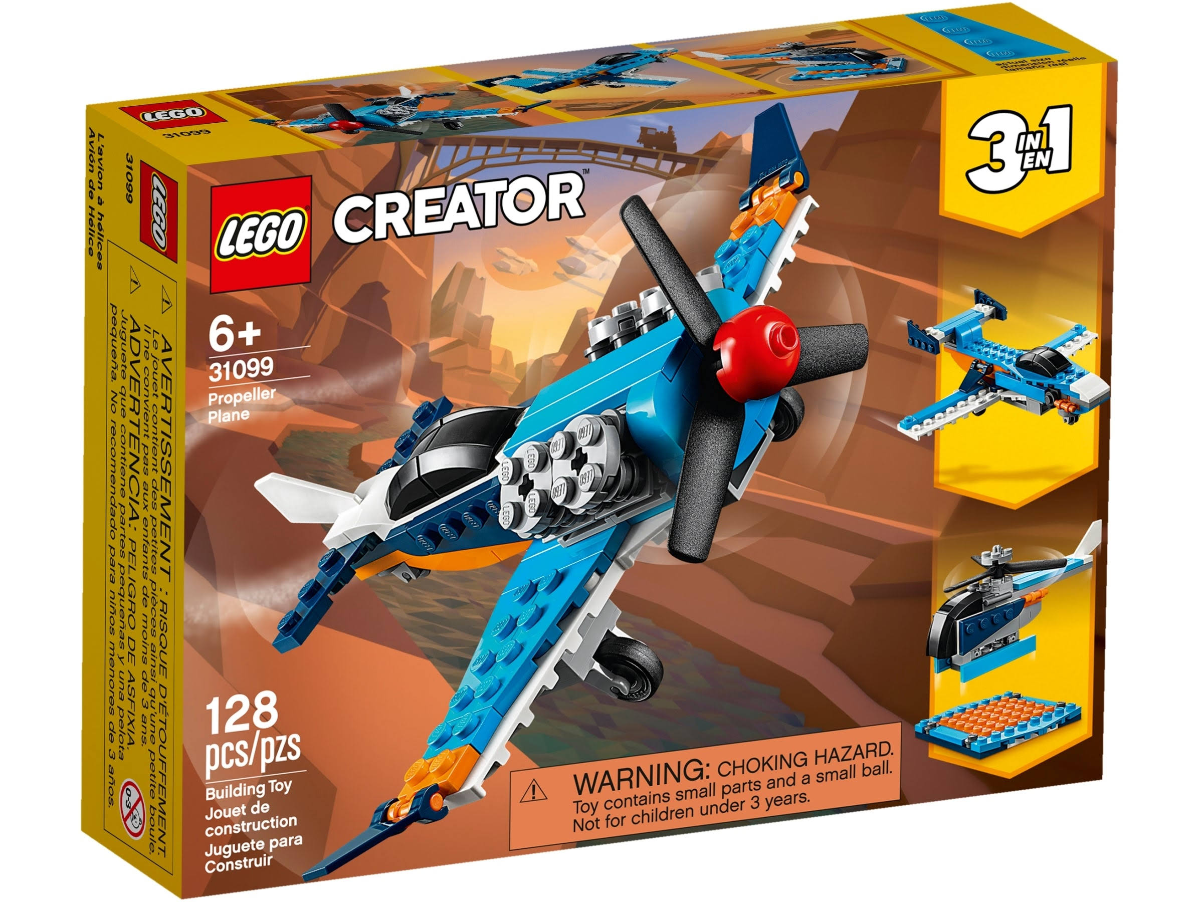 LEGO - 31099 | Creator: Propeller Plane