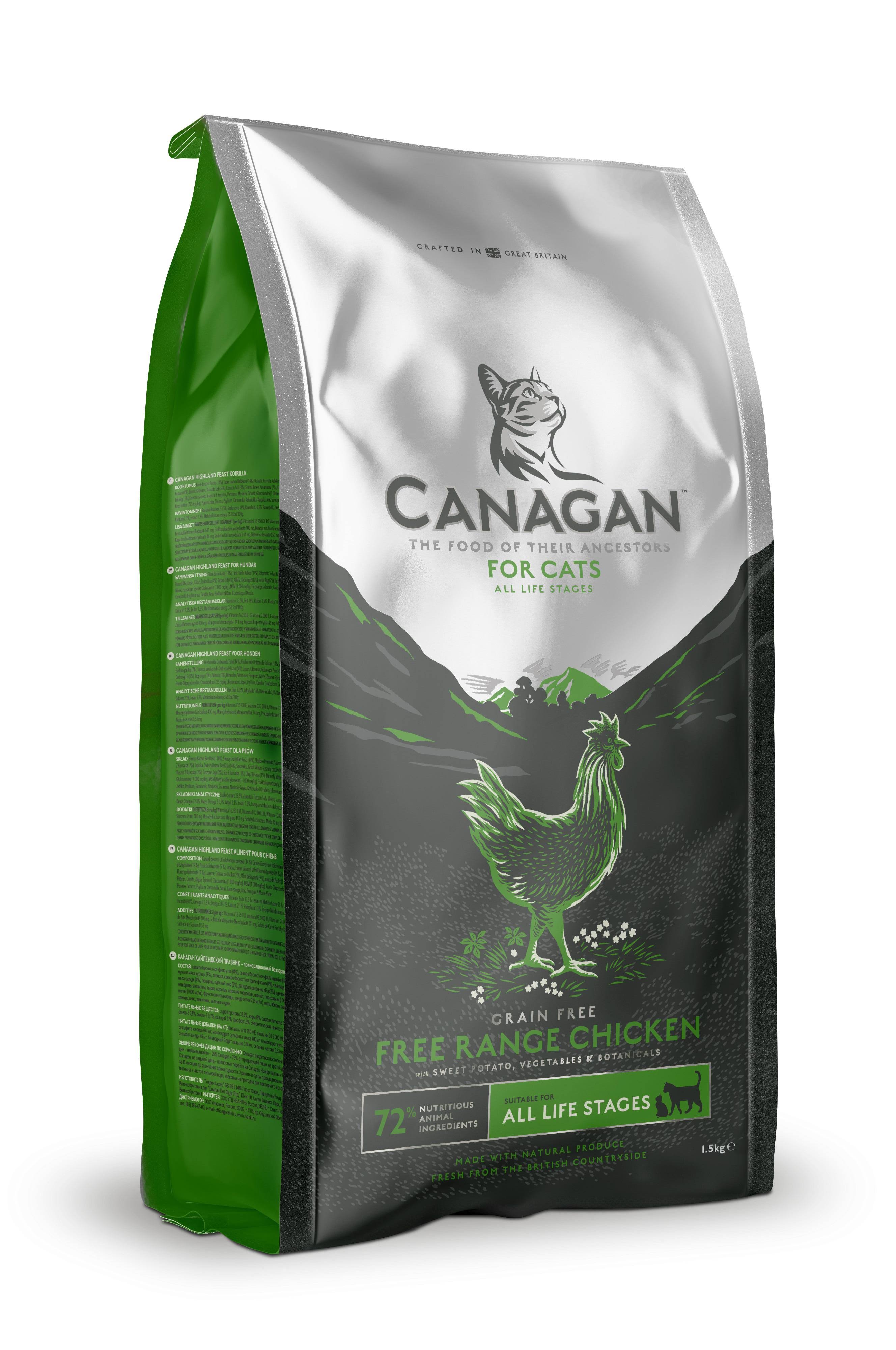 Canagan Free Run Chicken Cat Food 4kg