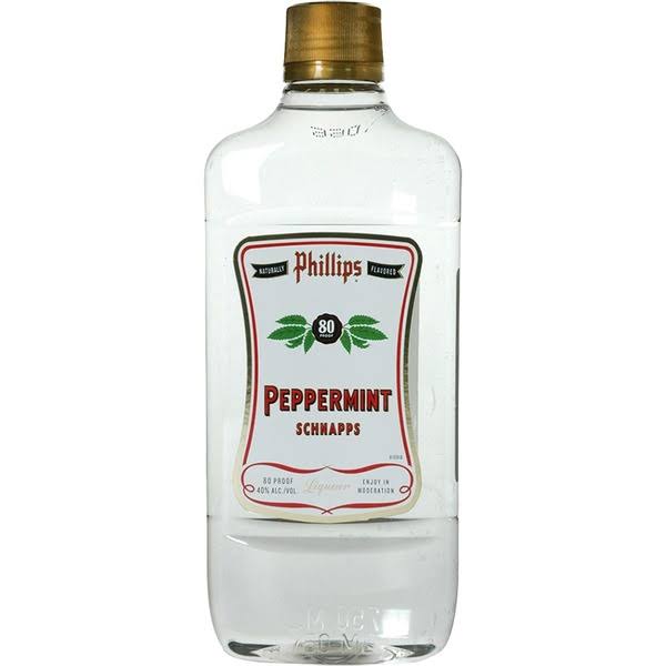 Phillips Peppermint Schnapps 80 PF (375 ml)