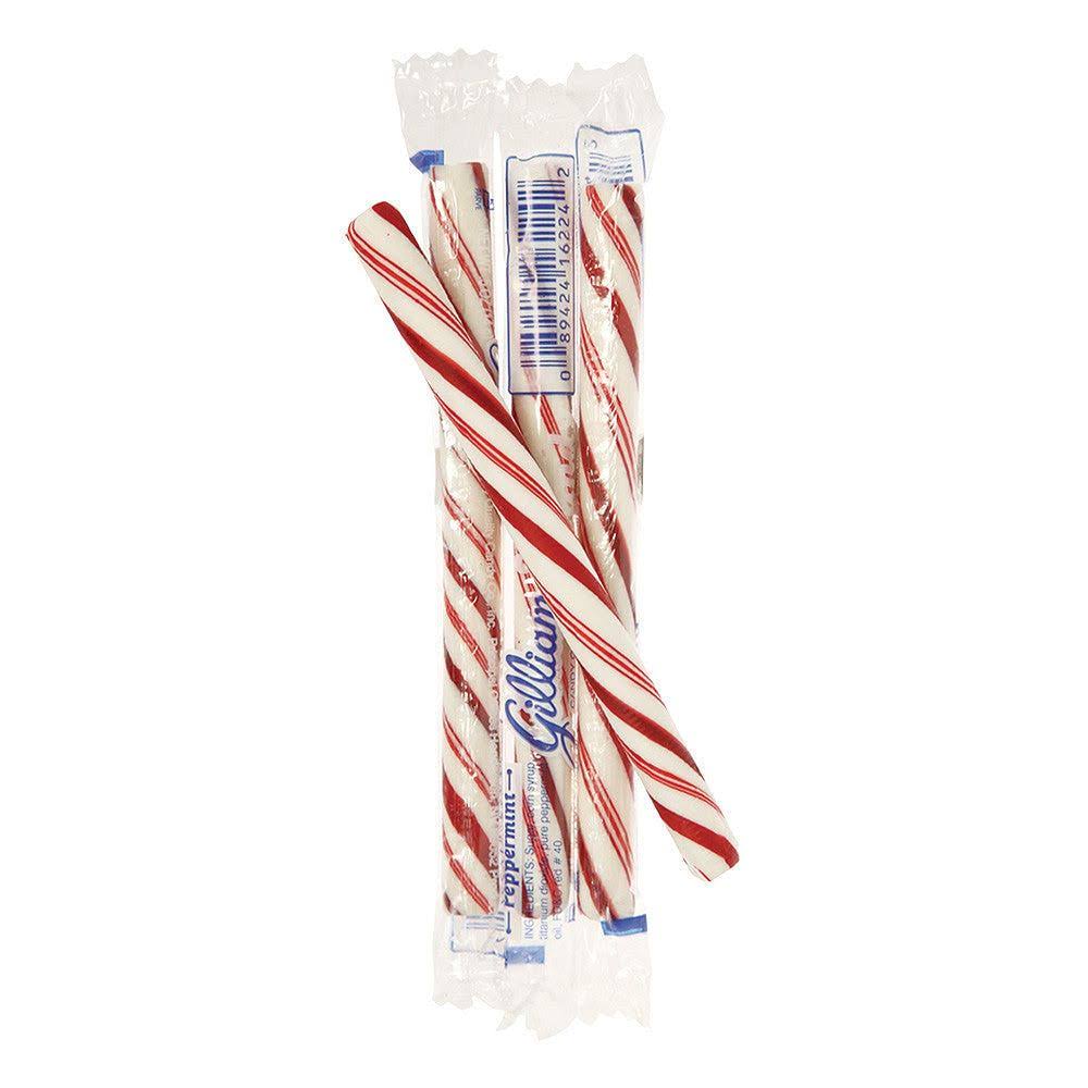 Gilliam Stick Candy, 13 Flavors Peppermint