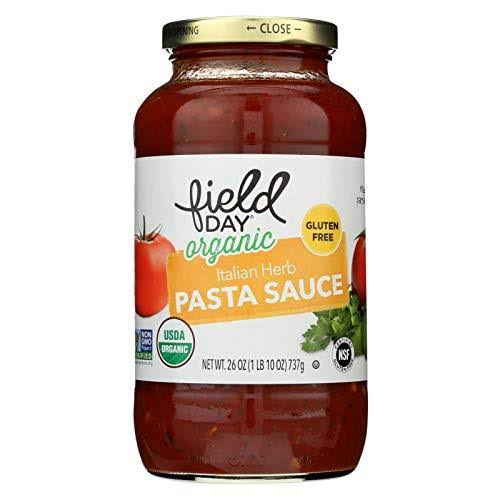 Field Day Organic Pasta Sauce - Italian Herb, 26oz
