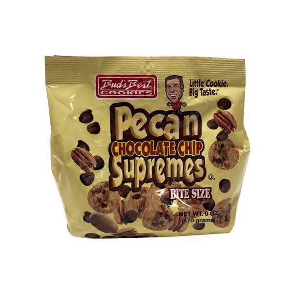 DDI 345882 Buds Best Pecan Chocolate Chip Cookies - 6oz