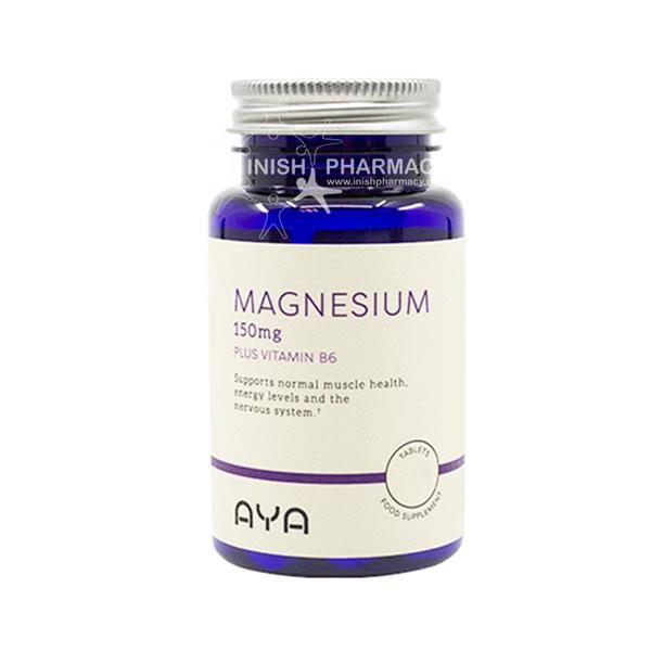 Aya Magnesium 150mg Tablets with B6 30 Pack