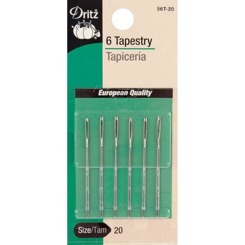 Dritz Tapestry Hand Needles - #24/26, 6 Pieces