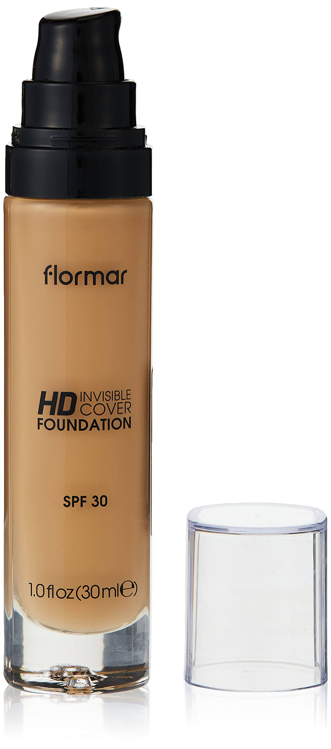 Flormar Invisible Cover HD Foundation - 110 Golden Beige, 30ml