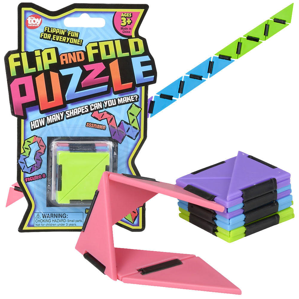7" Flip and Fold Puzzle Game