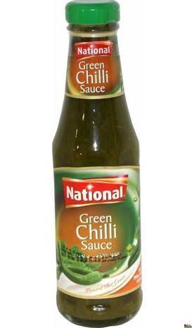 National Green Chilli Sauce - 300 Grams - Indian Bazaar - Delivered by Mercato