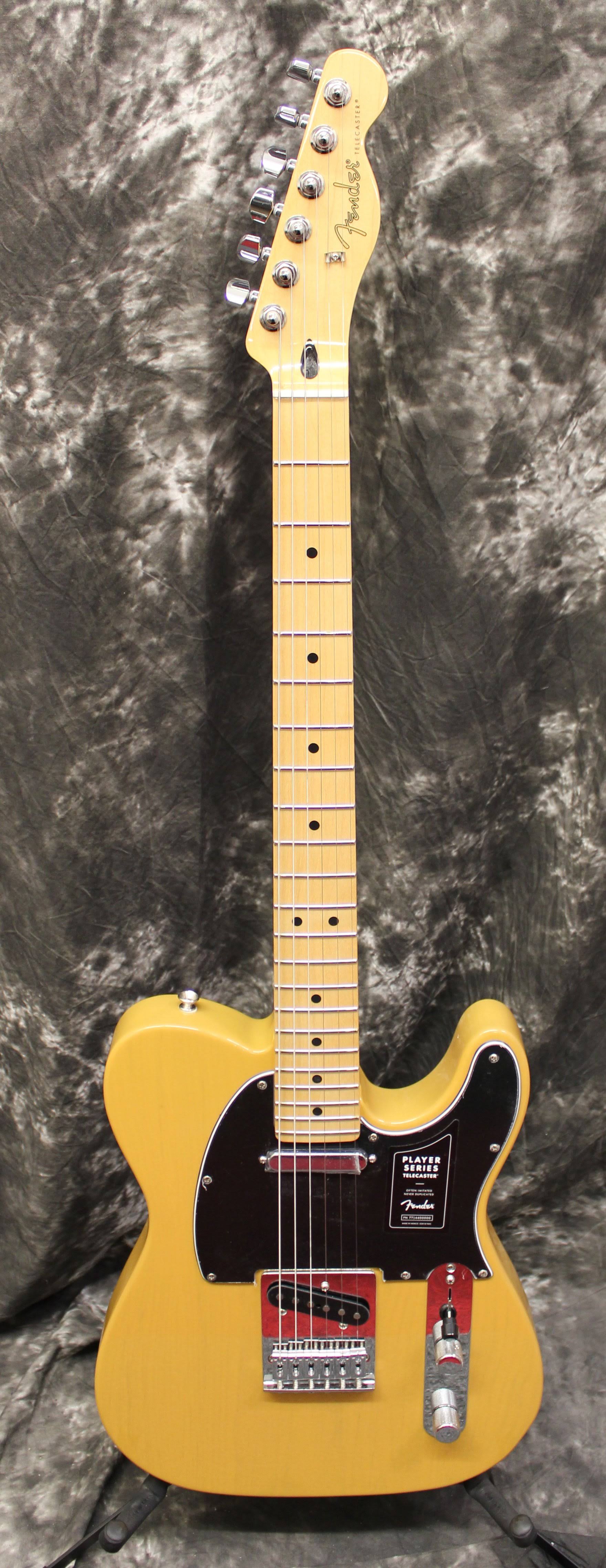Fender Player Telecaster with Maple Fretboard Butterscotch Blonde