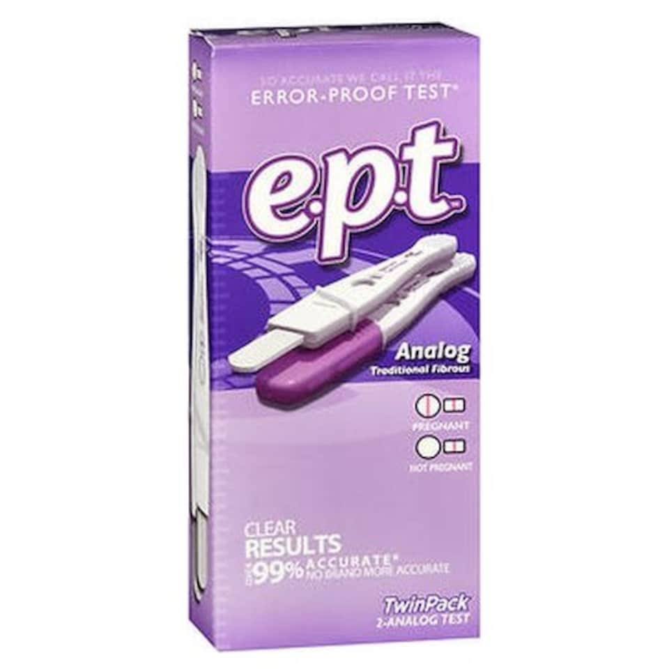 E.P.T E.P.T Analog Early Pregnancy Tests 2 Each