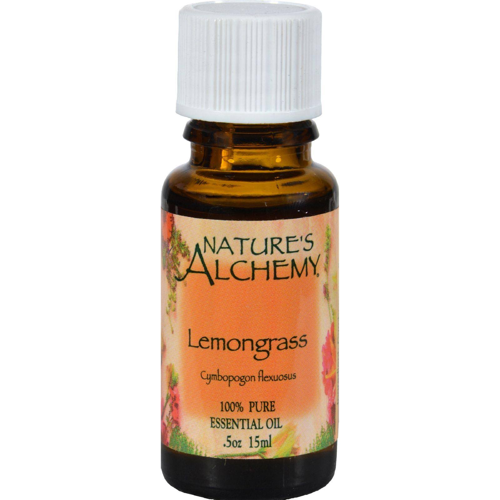 Nature's Alchemy 100% Pure Essential Oil - Lemongrass, 0.5 fl oz