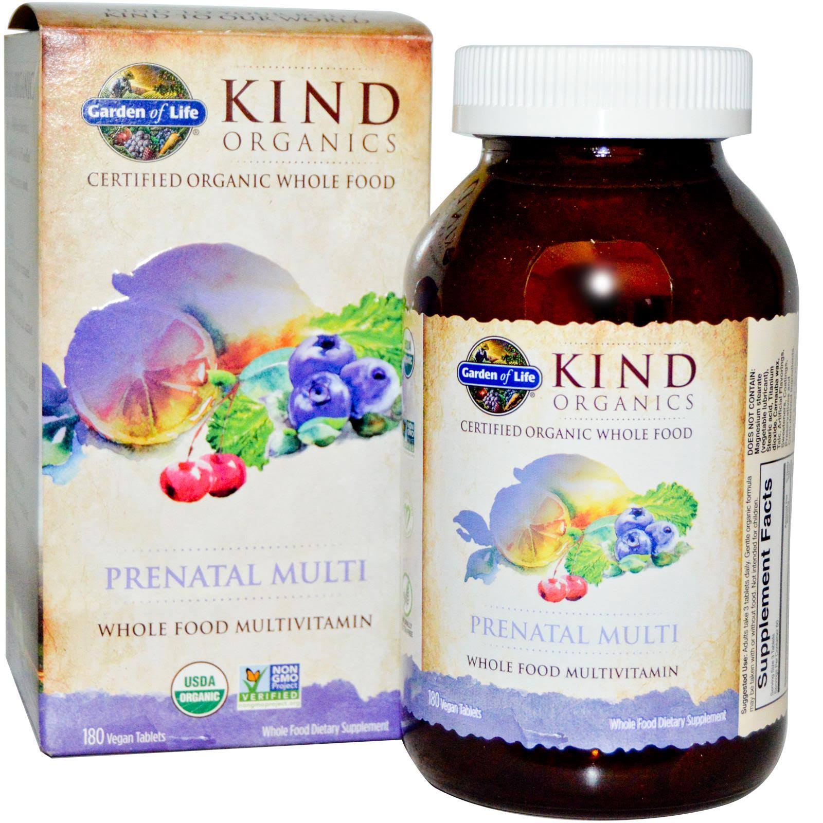 Garden Of Life Mykind Organics Prenatal Multi Whole Food Multivitamin - 90 Tablets