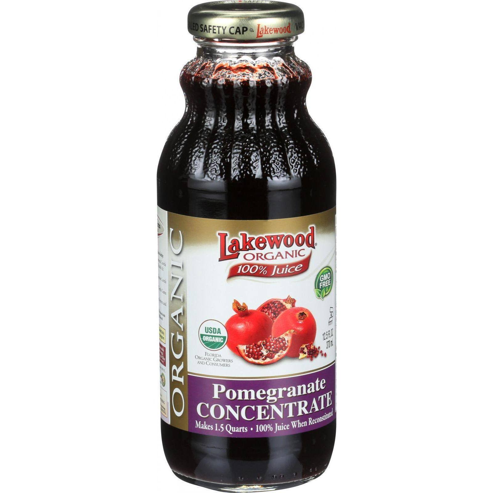 Lakewood Organic 100 Percent Fruit Juice Concentrate - Pomegranate, 12.5oz