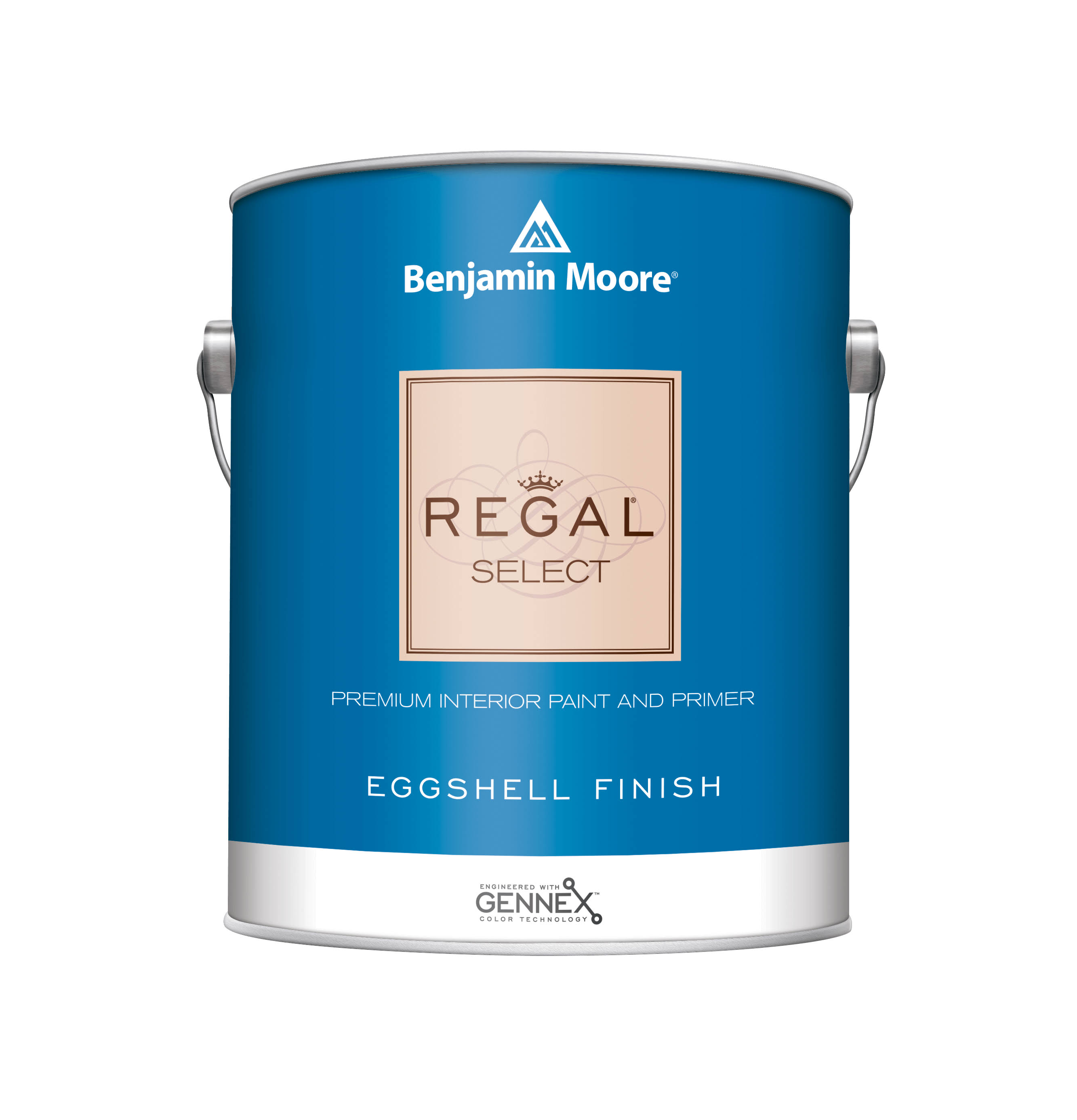 Benjamin Moore Regal Select Interior Paint Eggshell Super White RM Gallon