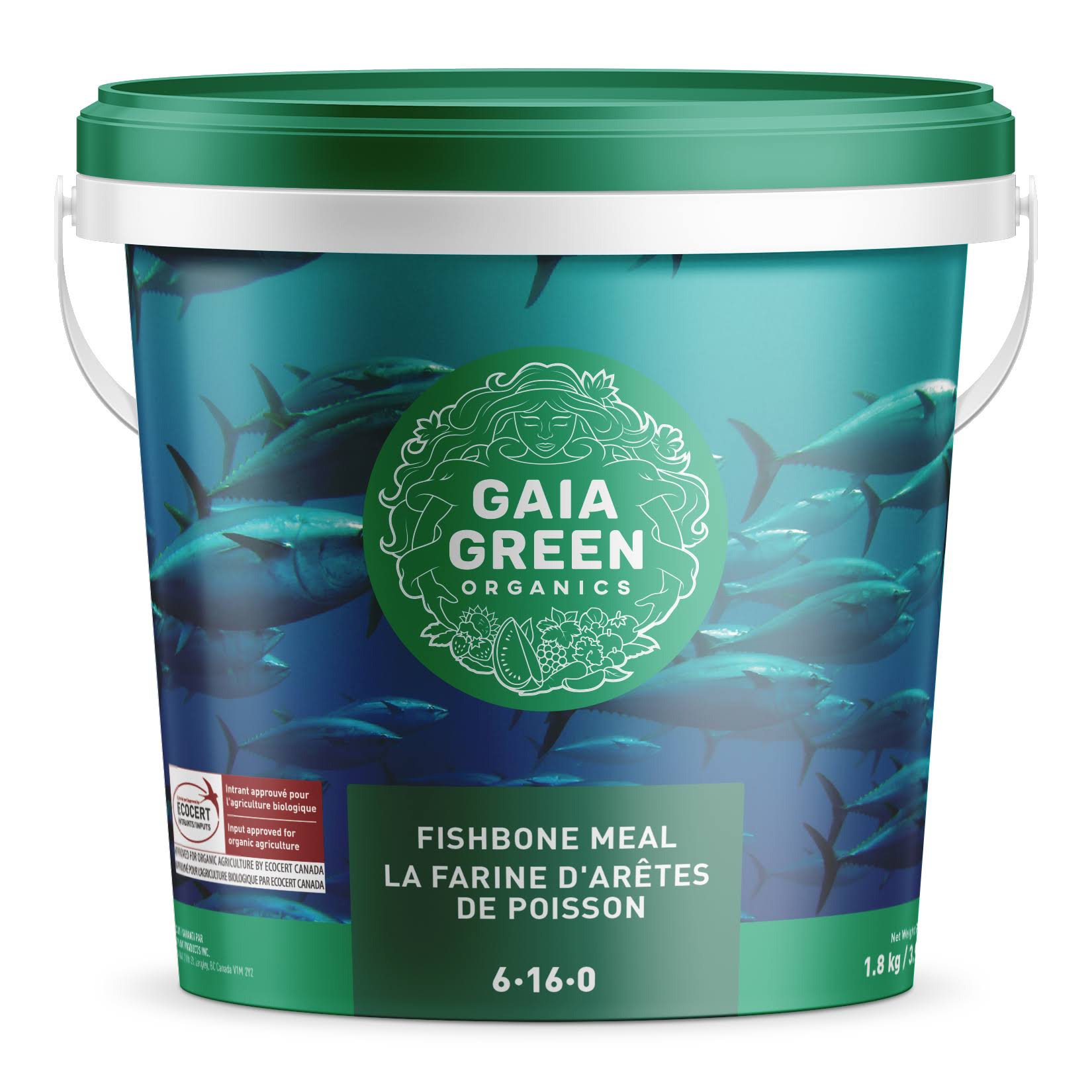 Gaia Green Fishbone 6-18-0, 1.8 kg