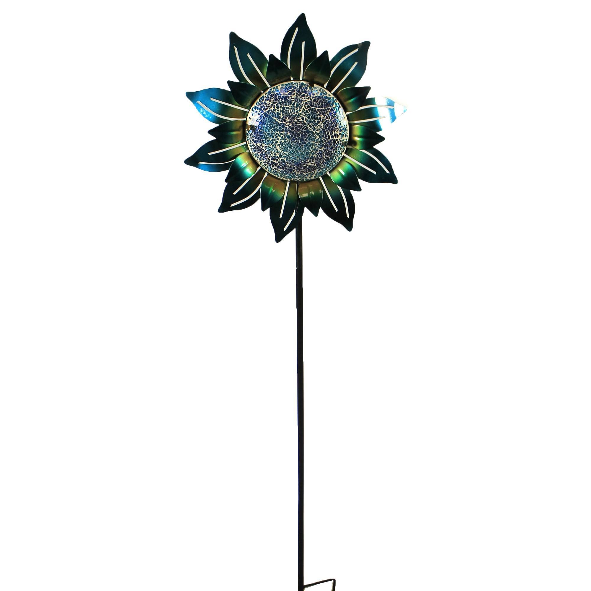 Regal Art & Gift 12924 - 55" Blue Mosaic Flower Stake