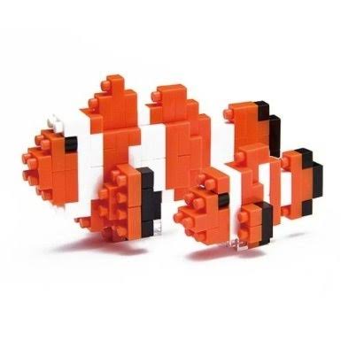 Clownfish Nanoblock Miniature Building Blocks - 110pcs
