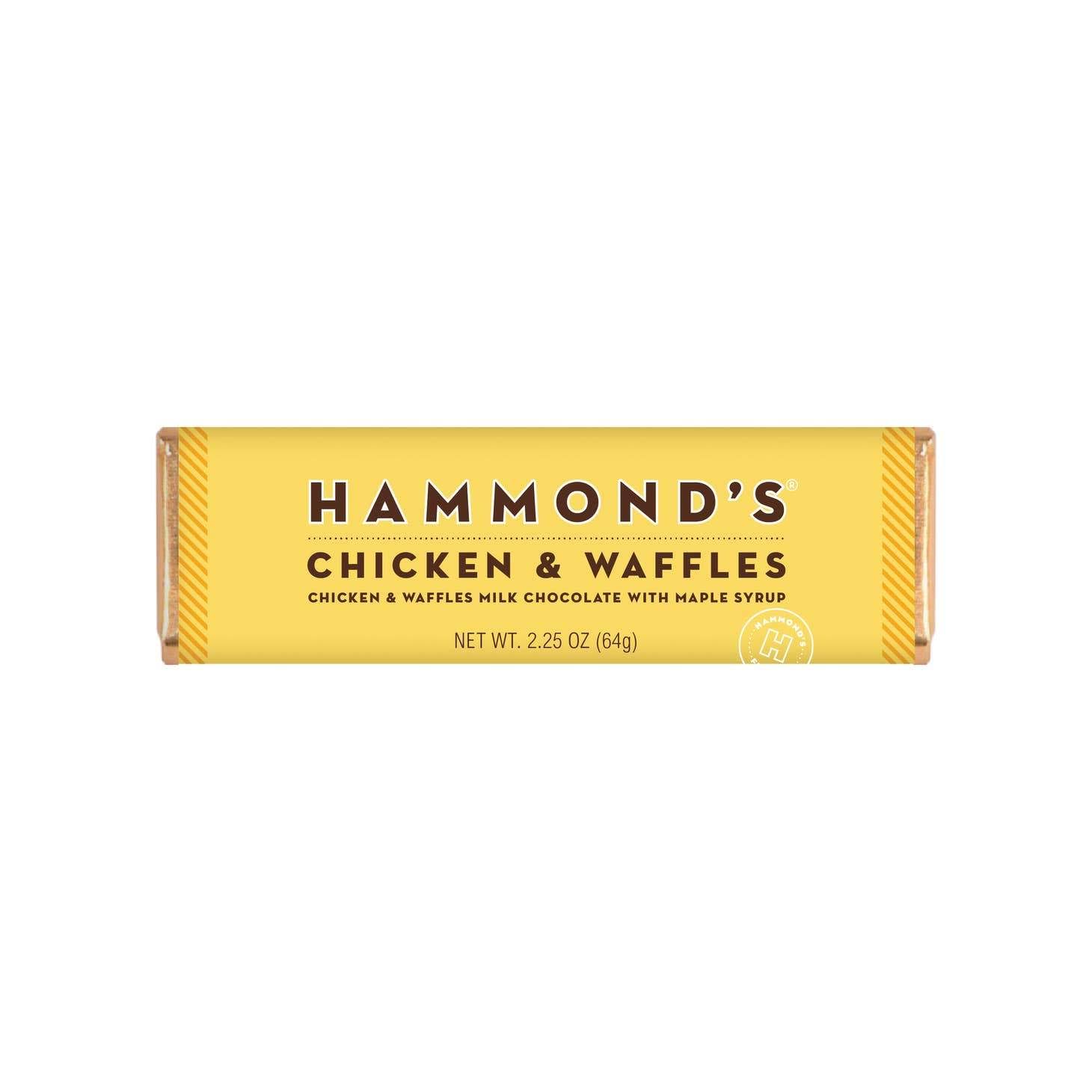 Hammond's Chicken & Waffles Milk Chocolate Candy Bar