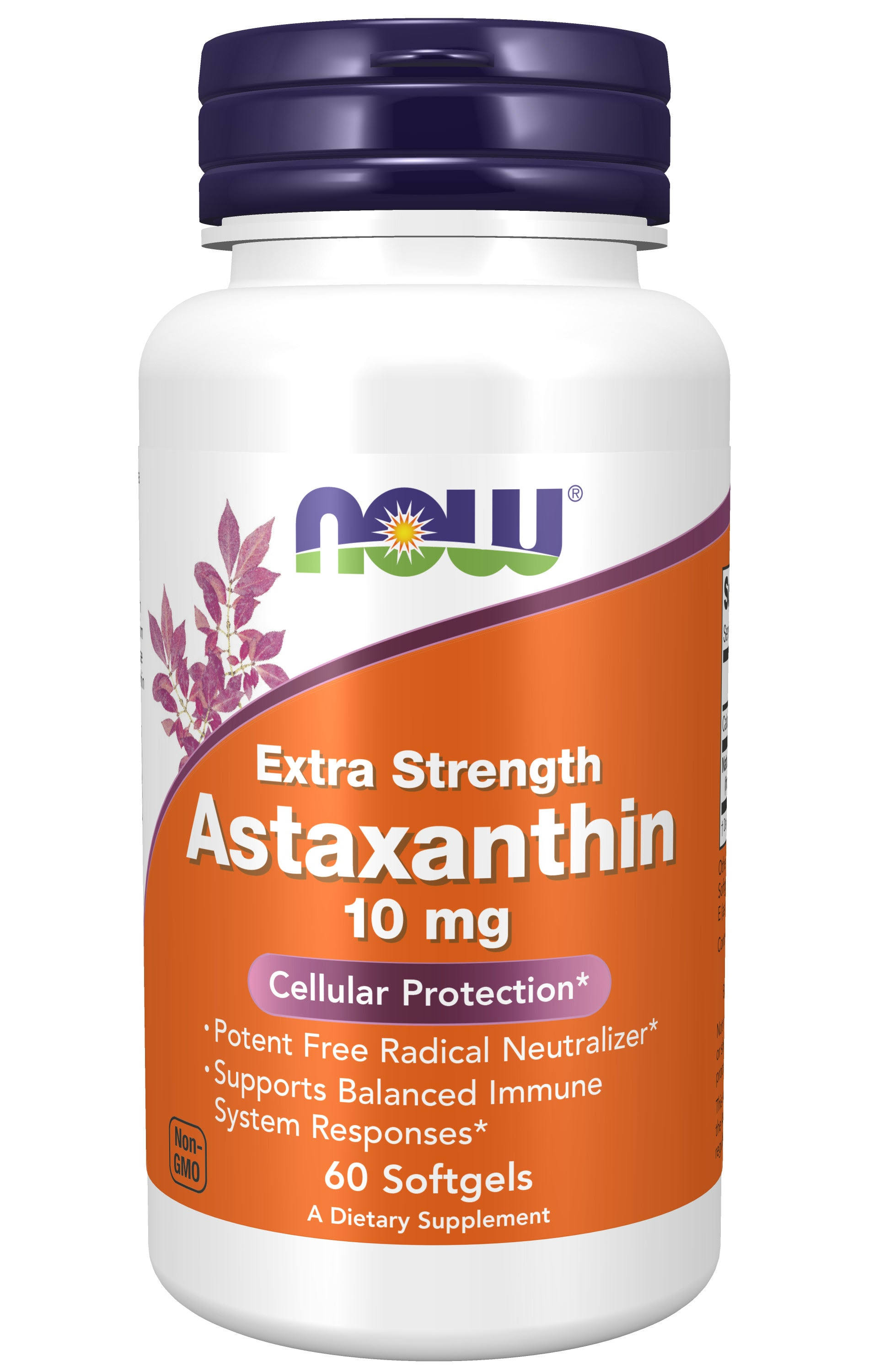 Now Foods Extra Strength Astaxanthin Supplement - 60 Softgels