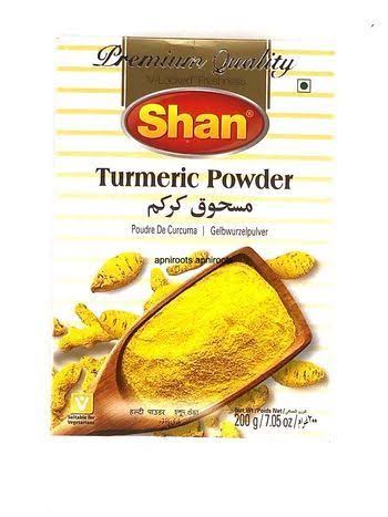 Shan Turmeric Powder - 200 Grams - Indian Bazaar - Delivered by Mercato
