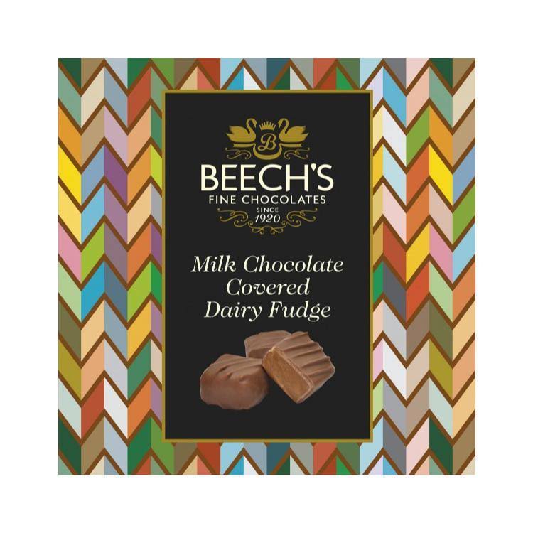 Beechs Milk Chocolate Covered Dairy Fudge 100g