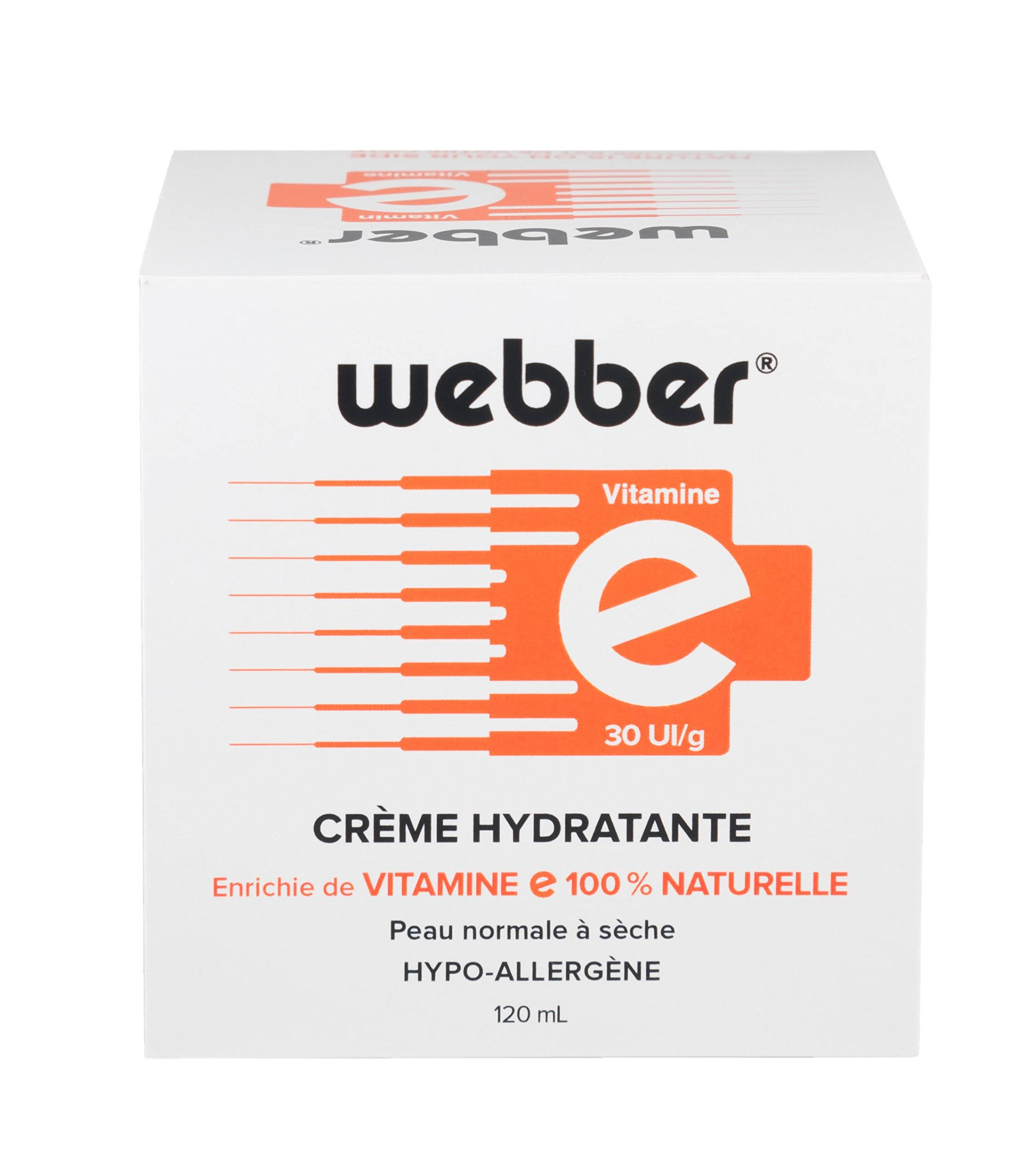 Webber Natural Hydrating Cream - Hypo-allergenic, 120ml