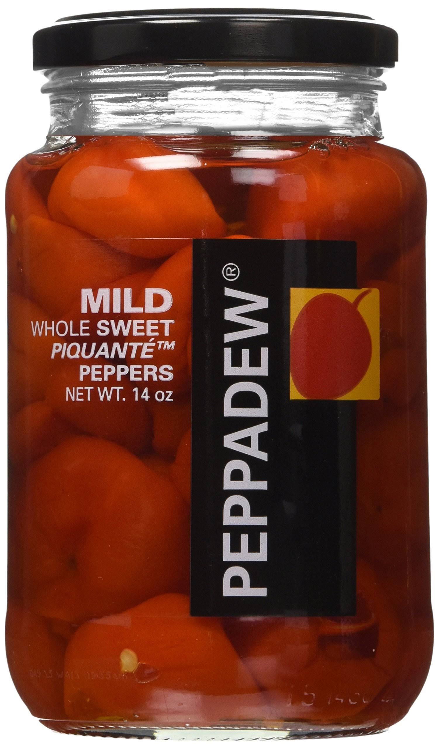 Peppadew Piquante Peppers Whole Sweet Mild - Pack of 6