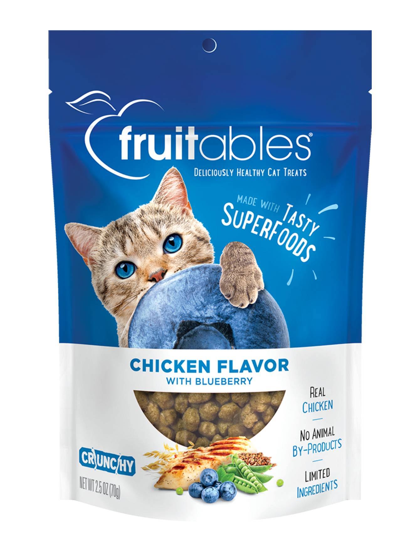 Fruitables Chicken & Blueberry Cat Treat