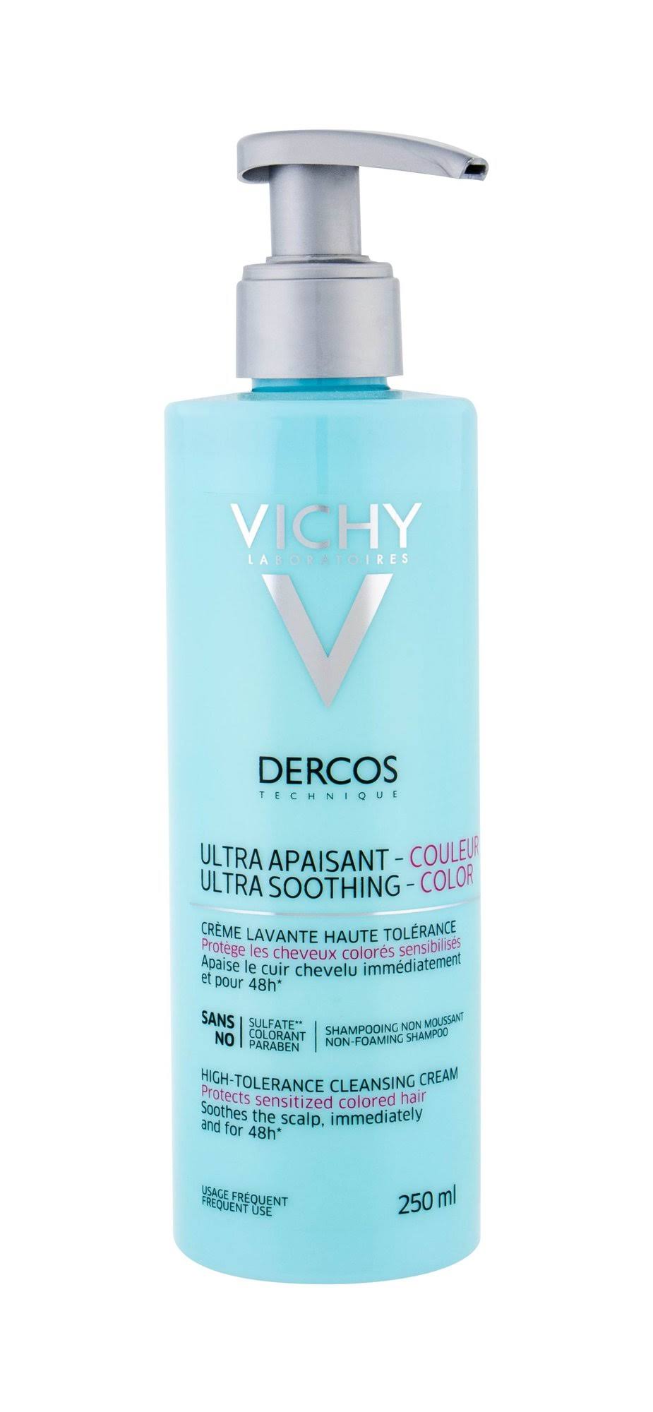 Vichy Dercos Ultra-Soothing Color Cleansing Cream, 250 ml