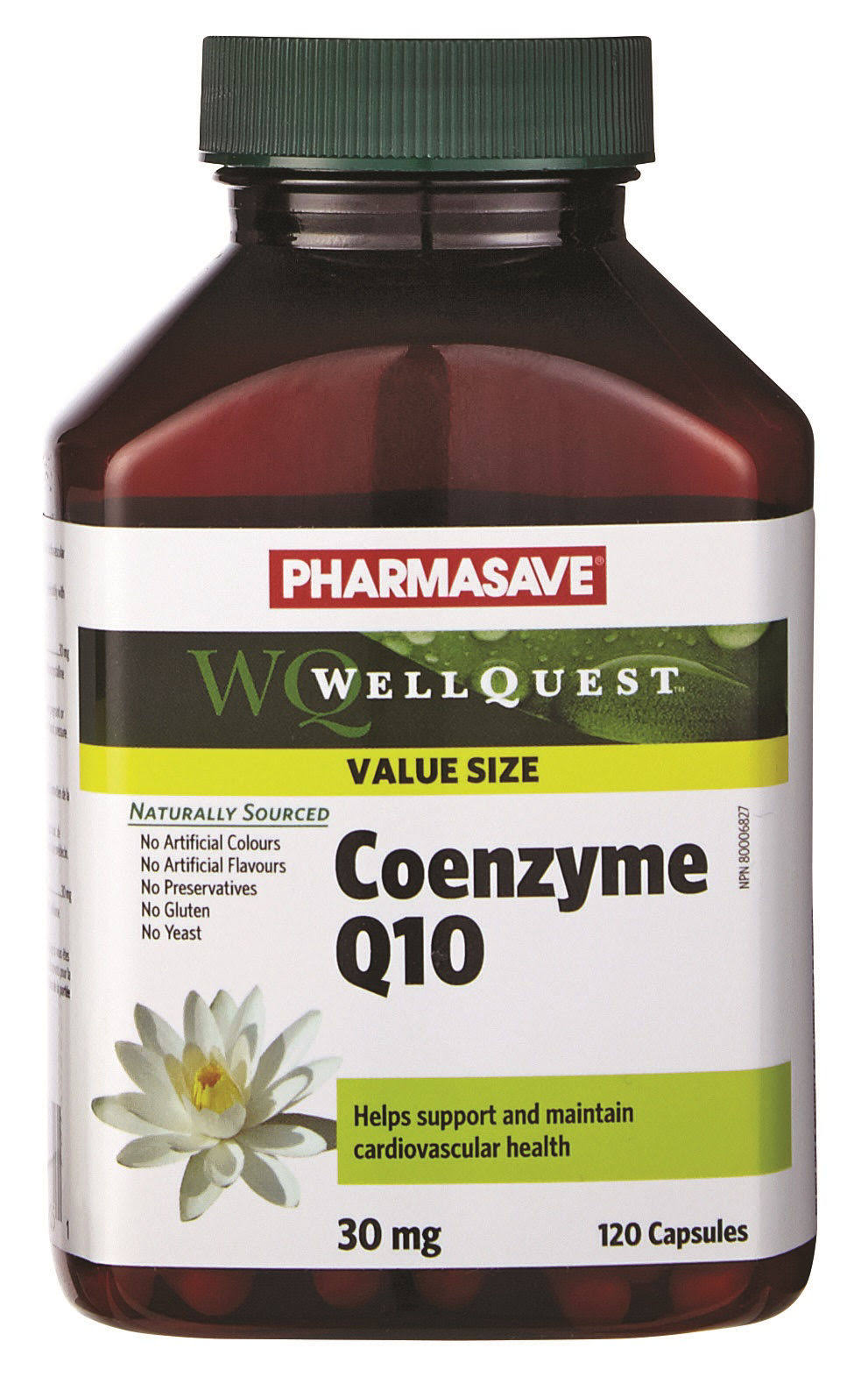 PHARMASAVE WELLQUEST COENZYME Q10 30MG CAPSULE VALUE SIZE 120S