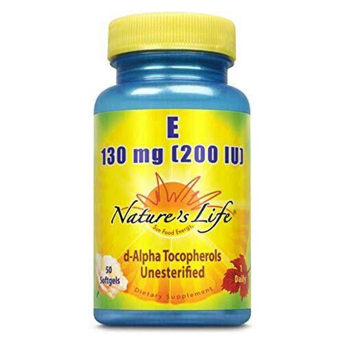 Natures Life Vitamin E Dietary Supplement - 200iu, 50ct