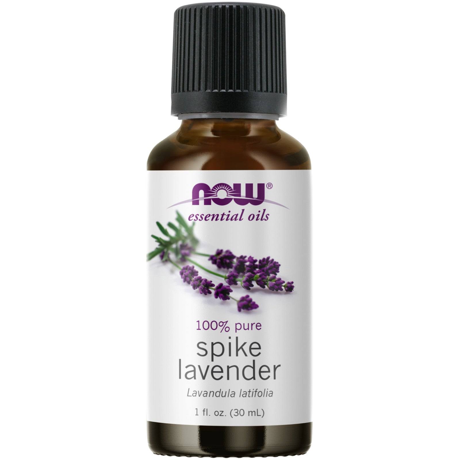 Now Foods Essential Oils - Spike Lavender, 1 fl oz