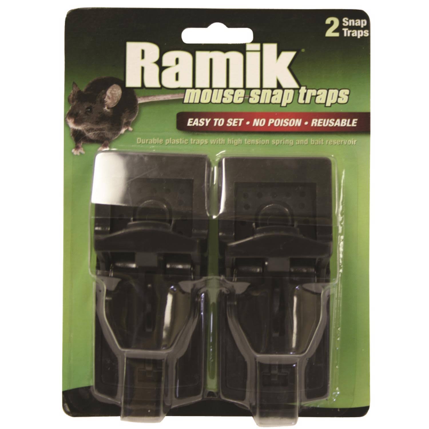 Neogen Corporation Ramik Plastic Mouse Trap - 2pk