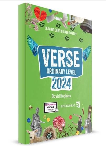 Verse 2024 - Leaving Cert Poetry - Ordinary Level - Textbook