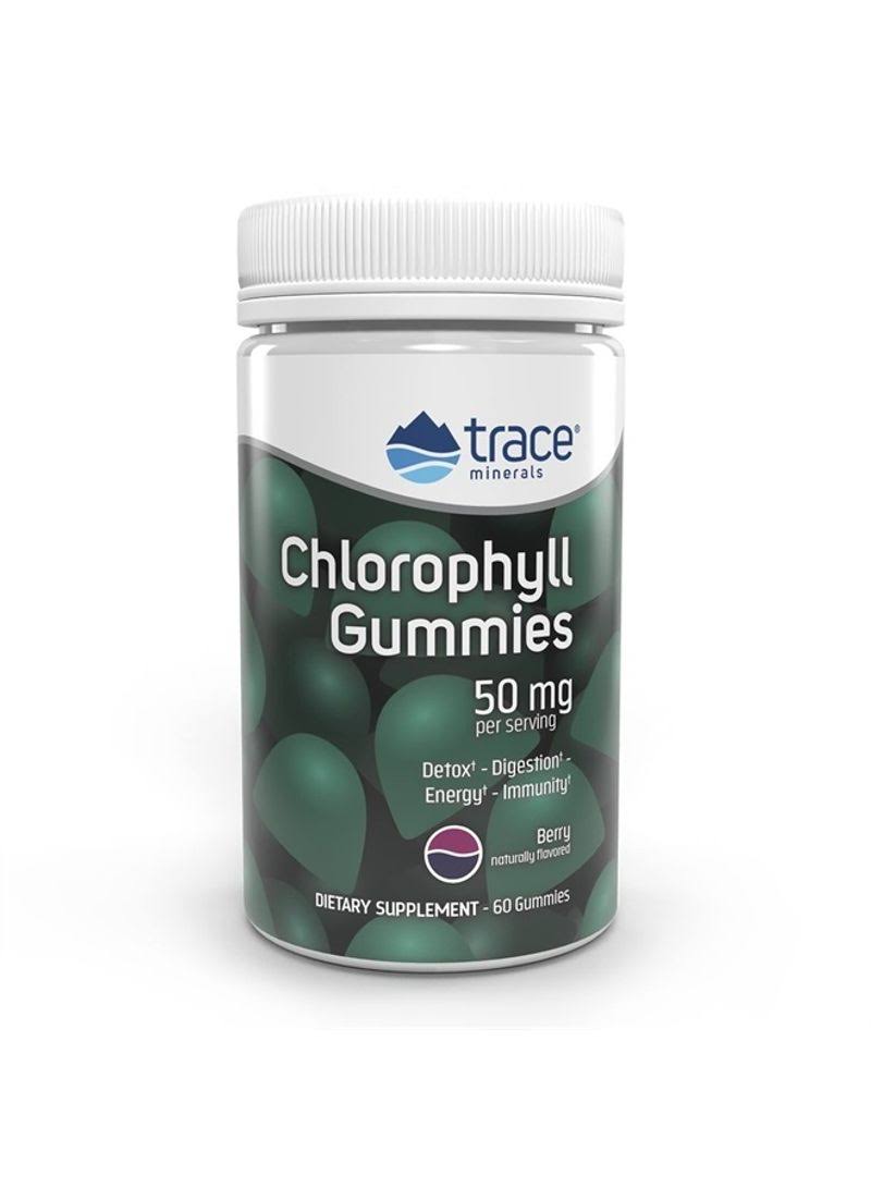 Trace Minerals Research - Chlorophyll Gummies - 60 Gummies