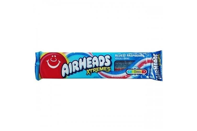 Air Heads Extremes Sweetly Sour Candy - 57g, Bluest Raspberry