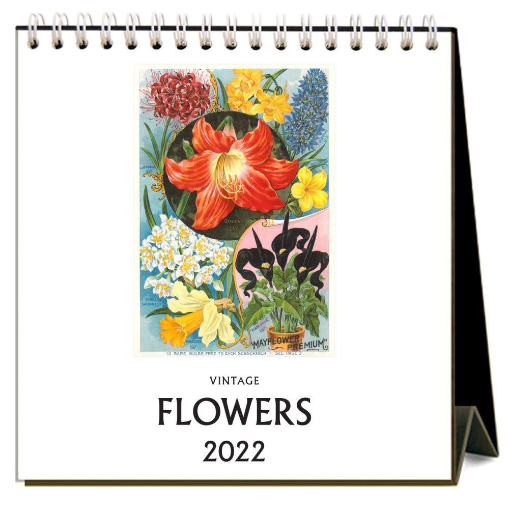 Flowers - 2022 Desk Calendar