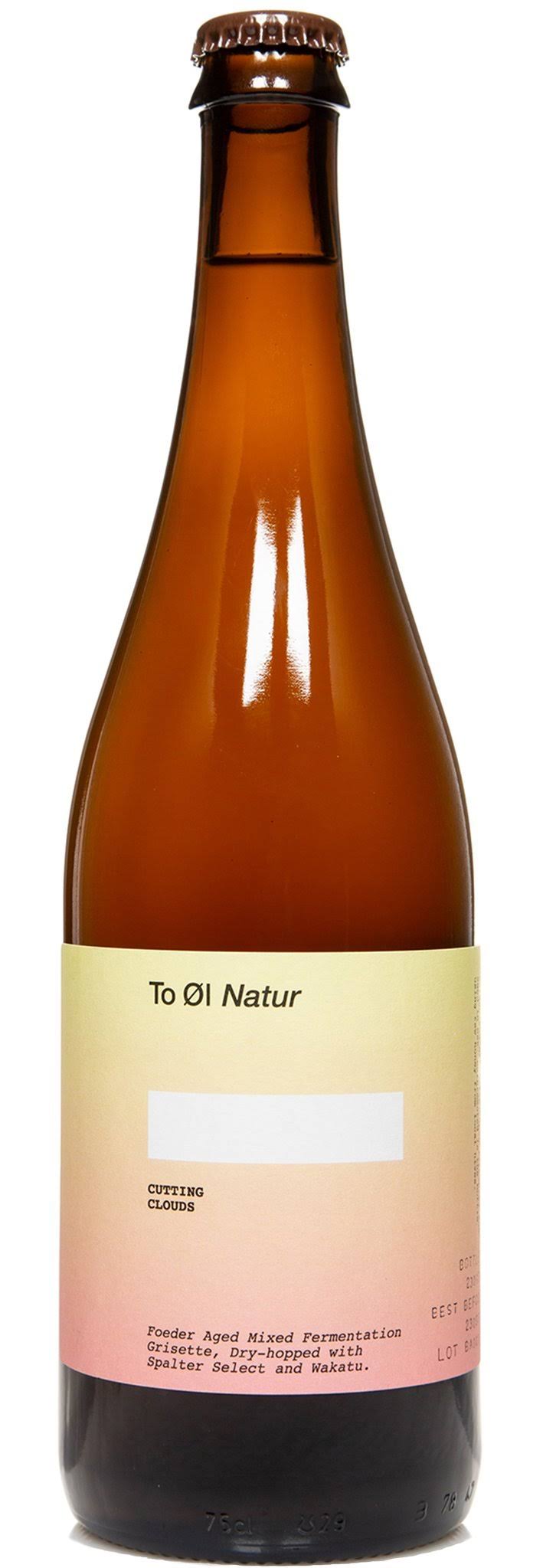 To Ol Natur Cutting Clouds 75cl Bottle (Sharing Bottle)
