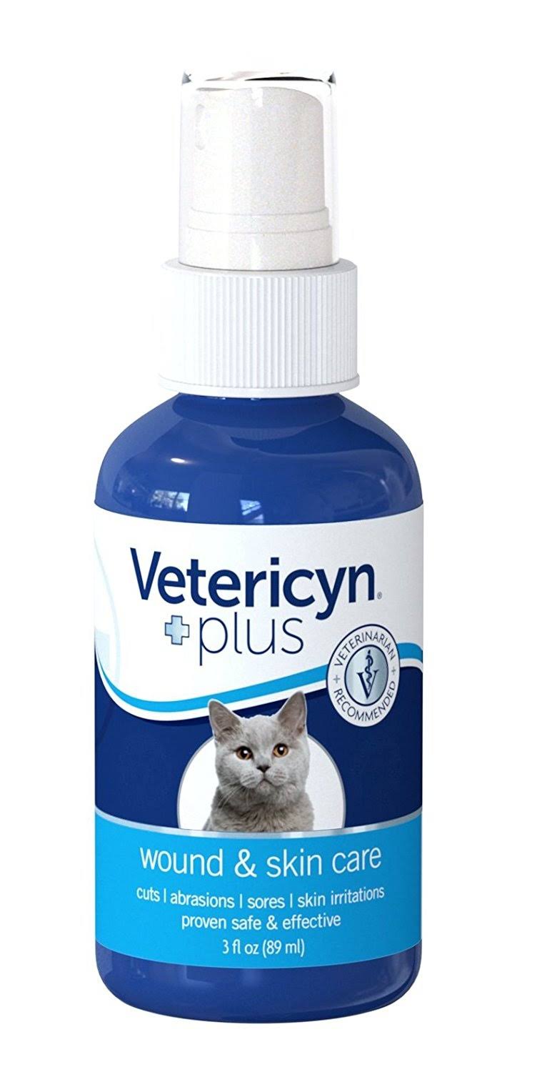 Vetericyn Plus Feline Cat Wound and Skin Care Relief - 3oz