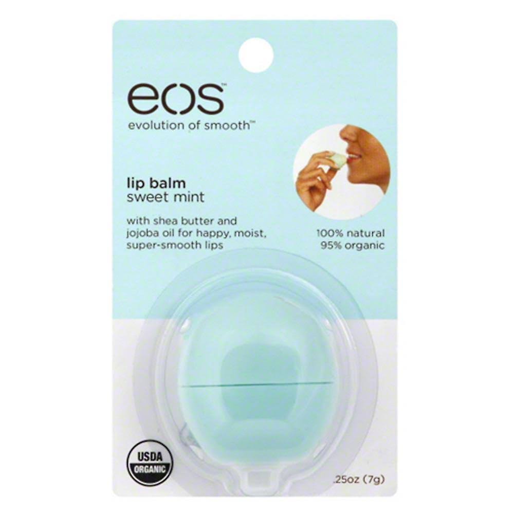 EOS Evolution of Smooth Sweet Mint Lip Balm - 0.25oz