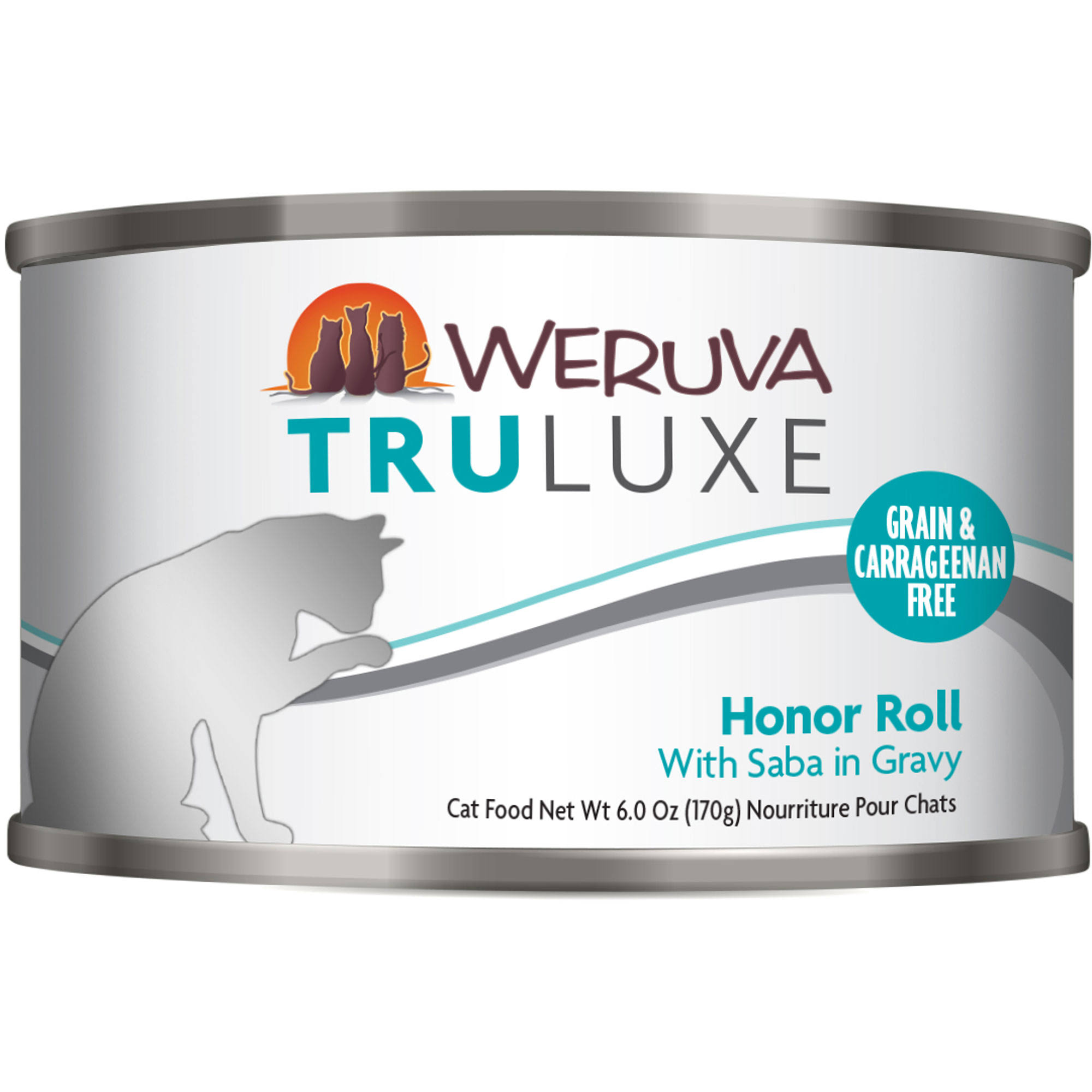 Weruva Grain Free Truluxe Canned Cat Food - Honor Roll, Adult