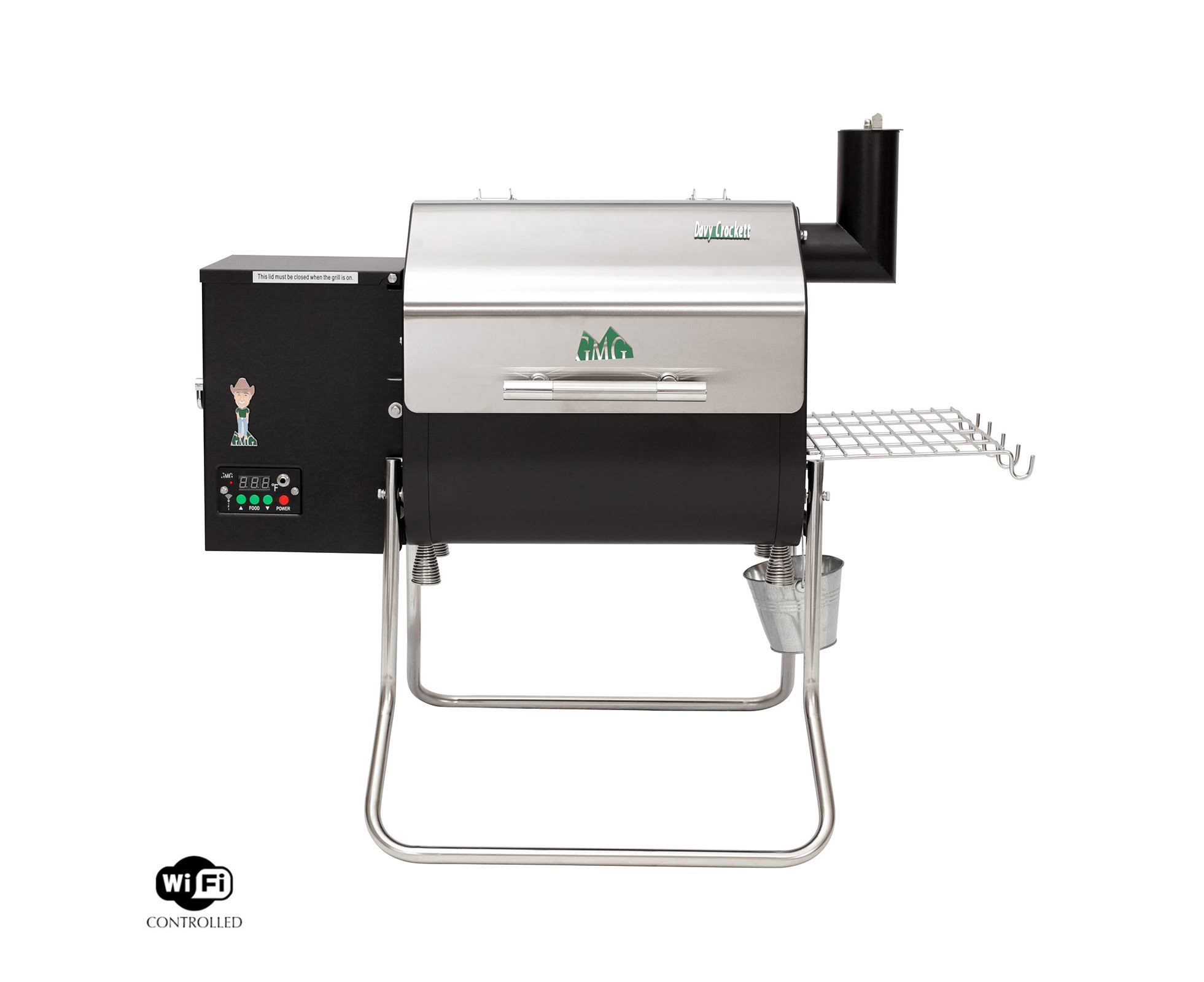 Green Mountain Grills GMG Davy Crockett Wood Pellet Barbecue Grill