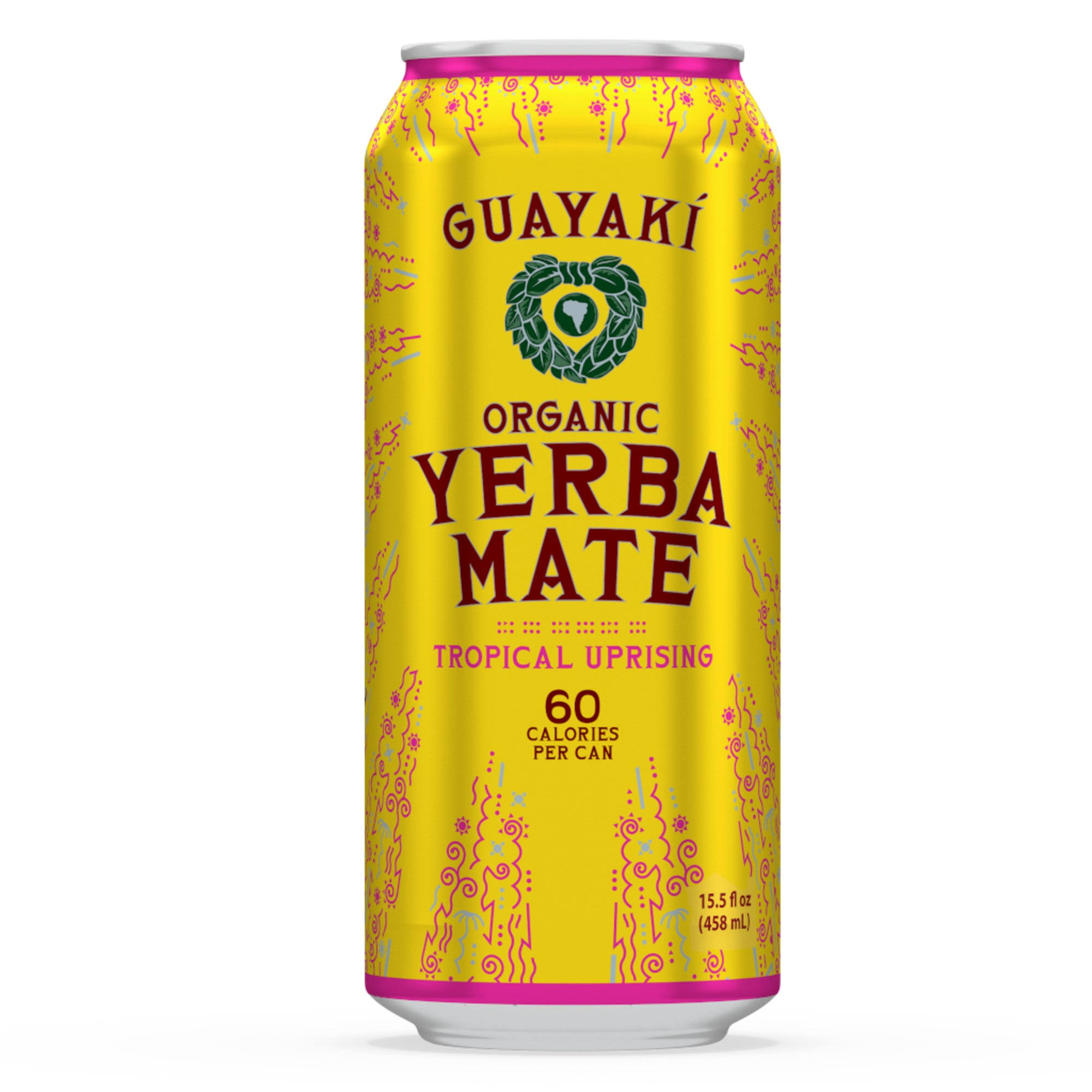 Guayaki Yerba Mate, Organic, Tropical Uprising - 15.5 fl oz