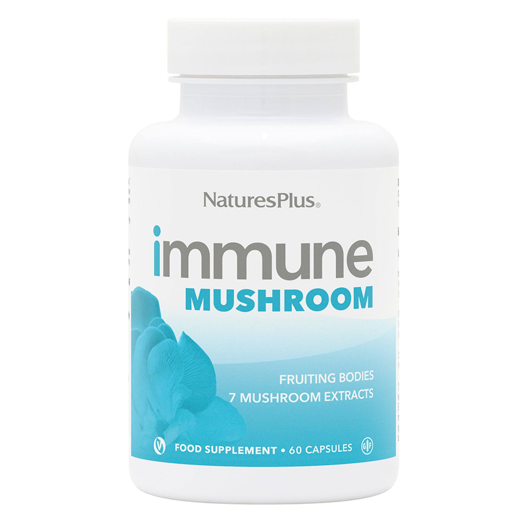 Nature's Plus Immune Mushroom 60 Capsules