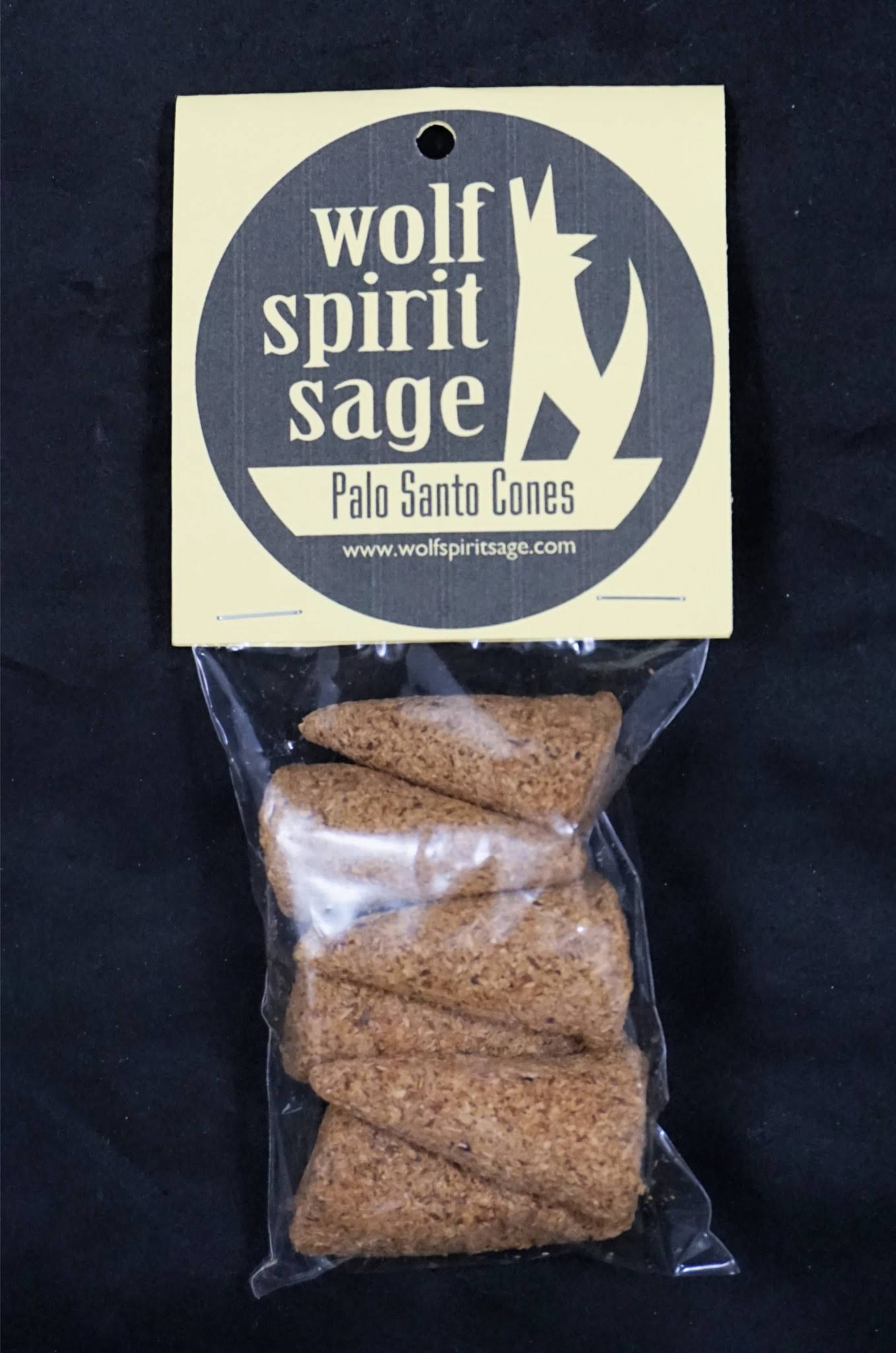 Wolf Spirit Sage Palo Santo Cones
