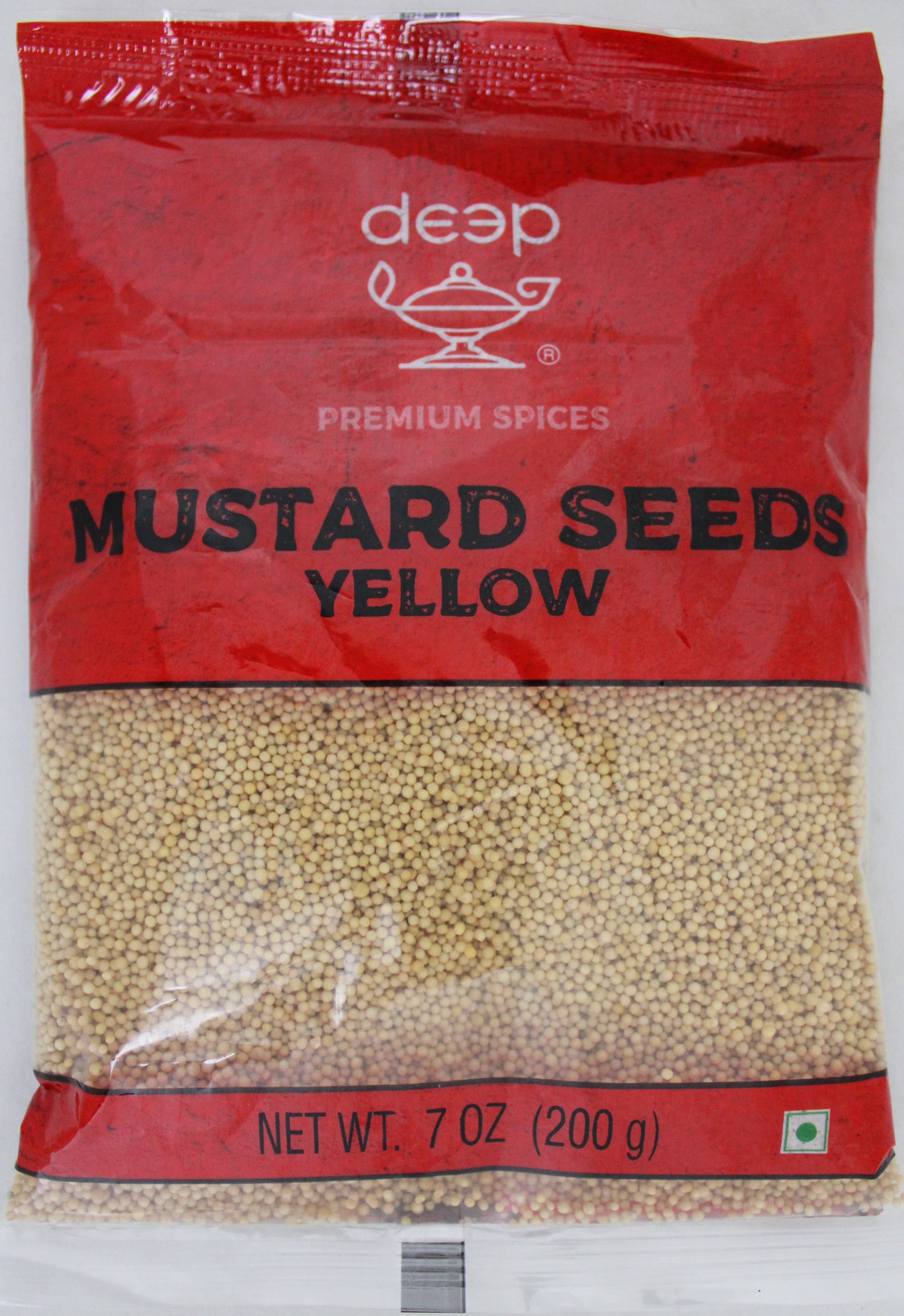 Deep Mustard Seeds - Yellow, 7 oz Bag